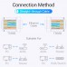 Коннектор Vention RJ45 (8p8c), FTP cat.8, под витую пару
