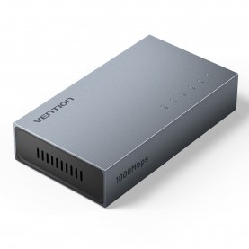 Коммутатор сетевой Vention 5 портов Gigabit Ethernet - Серый
