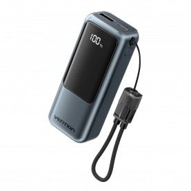 Внешний аккумулятор Vention 10000mAh(USB-C/A) с кабелем USB-C 22.5W с дисплеем