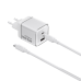 Набор для зарядки Vention з/у GaN 70W 2 порта USB (C + A) и кабель USB-C 5А
