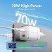 Набор для зарядки Vention з/у GaN 70W 2 порта USB (C + A) и кабель USB-C 5А