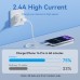 Кабель Vention USB 2.0 AM/Lightning 8M для iPad/iPhone 2.4A