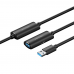 Активный кабель-удлинитель Vention USB 3.0 AM/AF с усилителем Черный
