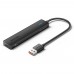 Концентратор Vention USB 3.2 Gen 2 AM/ 2хUSB-C/ 2хUSB-A Черный