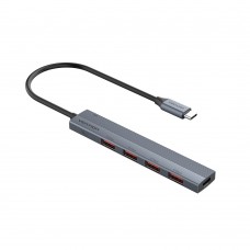 Концентратор Vention OTG USB 3.2 Gen 2 Type-C на 4 USB порта + USB-C PD