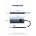 Мультифункциональный хаб Vention USB-C 5 в 1 HDMI 8K