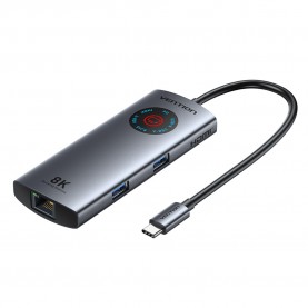 Мультифункциональный хаб Vention USB-C 6 в 1 HDMI 8K